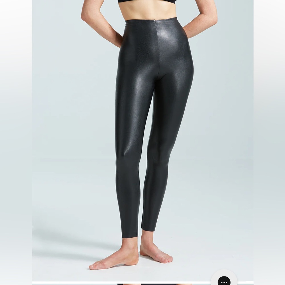 Commando Faux Leather Leggings, Black, Medium